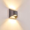 VIKOM outdoor wall light LED anthracite, 2-light sources