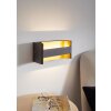 EGLO FELONICHE Wall Light LED gold, black, 1-light source