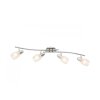 Globo ceiling spotlight chrome, 4-light sources