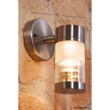 Konstsmide BOLZANO wall light, 1-light source