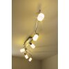 Trio 8214 ceiling light LED aluminium, chrome, stainless steel, 6-light sources
