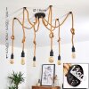 SUNNYVALE Pendant Light brown, black, 6-light sources