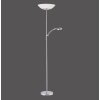 Floor Lamp Paul Neuhaus ALFRED LED stainless steel, 1-light source