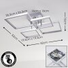 Bacolod Ceiling Light LED aluminium, 1-light source