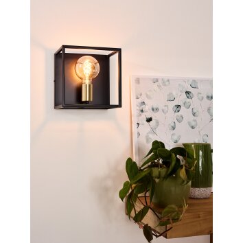 Wall Light Lucide RUBEN black, 1-light source