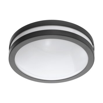 Eglo Connect LOCANA Ceiling light LED anthracite, 1-light source