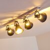 Berkeley Ceiling Light gold, white, 4-light sources