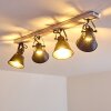 Berkeley Ceiling Light gold, white, 4-light sources