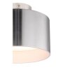 Ceiling Light Globo JENNY LED matt nickel, 1-light source