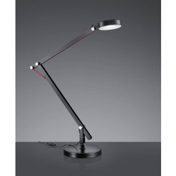Trio AMSTERDAM table lamp LED black, 1-light source