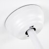 Doha ceiling fan LED white, 1-light source, Remote control