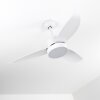 Doha ceiling fan LED white, 1-light source, Remote control