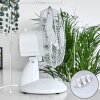 SOPOT electric desk fan chrome, white