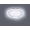 Leuchten-Direkt MEDINA Ceiling light LED brushed chrome, 1-light source, Remote control