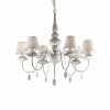 Ideal Lux BLANCHE Chandelier white, 6-light sources