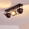 RAHWAY Ceiling Light black, 3-light sources