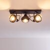 RAHWAY Ceiling Light black, 3-light sources