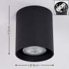 AWUNA Ceiling Light black, 1-light source