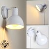 Caney Wall Light white, 1-light source