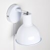 Caney Wall Light white, 1-light source