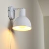 Caney Wall Light white, 1-light source