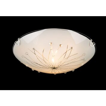 Globo ceiling light white, 2-light sources