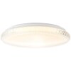 Ceiling Light Brilliant Badria white, 1-light source
