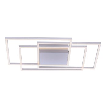 Ceiling Light Paul Neuhaus INIGO LED stainless steel, 3-light sources