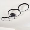 RODEKRO Ceiling Light LED black, 1-light source