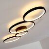 RODEKRO Ceiling Light LED black, 1-light source