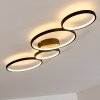 RODEKRO Ceiling Light LED black, 1-light source