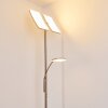THYOLO Uplighter LED brushed steel, 2-light sources