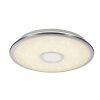 Trio OSAKA ceiling light LED chrome, 1-light source, Remote control