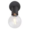 Globo HERMINE Spotlight black, 1-light source