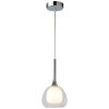 Brilliant HADAN Pendant Light chrome, 1-light source