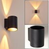 Wall Light Letsbo black, 1-light source