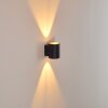 Wall Light Letsbo black, 1-light source