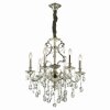 Ideal Lux GIOCONDA Chandelier silver, 6-light sources