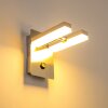 Sakami wall light LED matt nickel, 2-light sources
