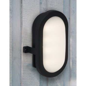 Brilliant TILBURY Outdoor Wall light LED anthracite, 1-light source
