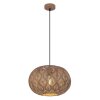 Pendant Light Globo HAMERBEN rust-coloured, 1-light source