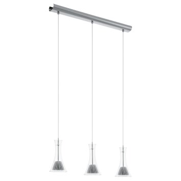 Eglo MUSERO pendant light LED matt nickel, 3-light sources