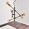 Coppet Pendant Light black-gold, 6-light sources