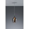 Trio CALAIS hanging light aluminium, 1-light source