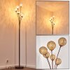 KITEE floor lamp brown, rust-coloured, 6-light sources