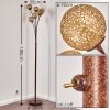 KITEE floor lamp brown, rust-coloured, 6-light sources