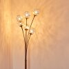 KITEE floor lamp brown, rust-coloured, 6-light sources