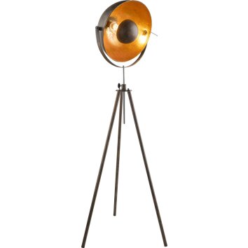Globo XIRENA I floor lamp rust-coloured, 1-light source