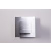 Lucide BOK wall light chrome, stainless steel, 1-light source