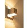 Lucide BOK wall light chrome, stainless steel, 1-light source